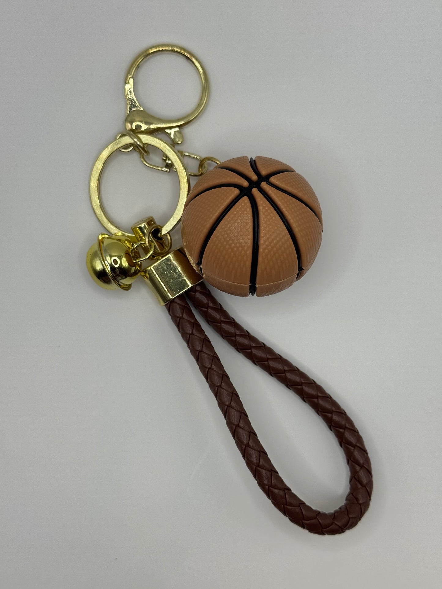 Basketball keychain