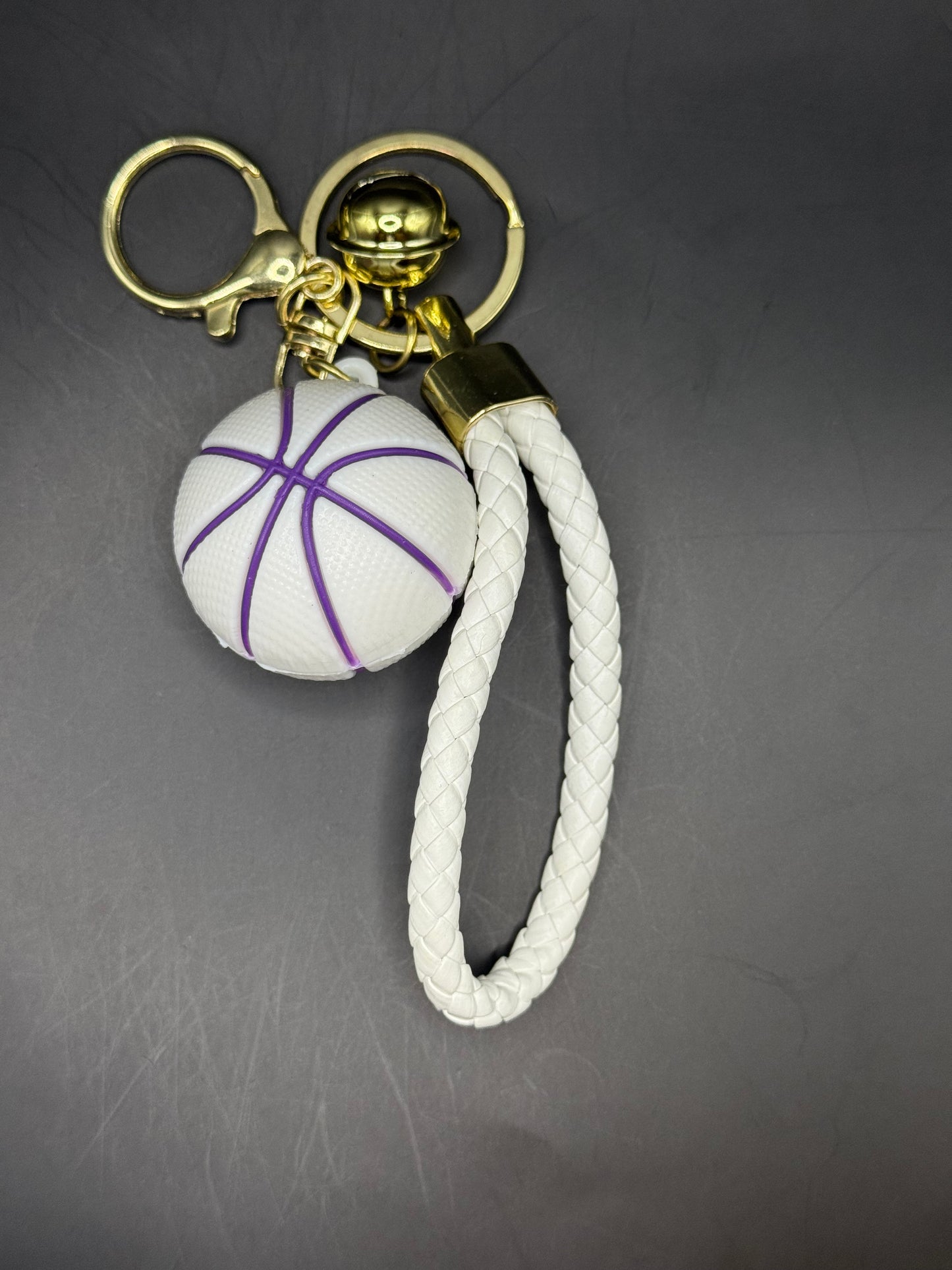 Basketball keychain