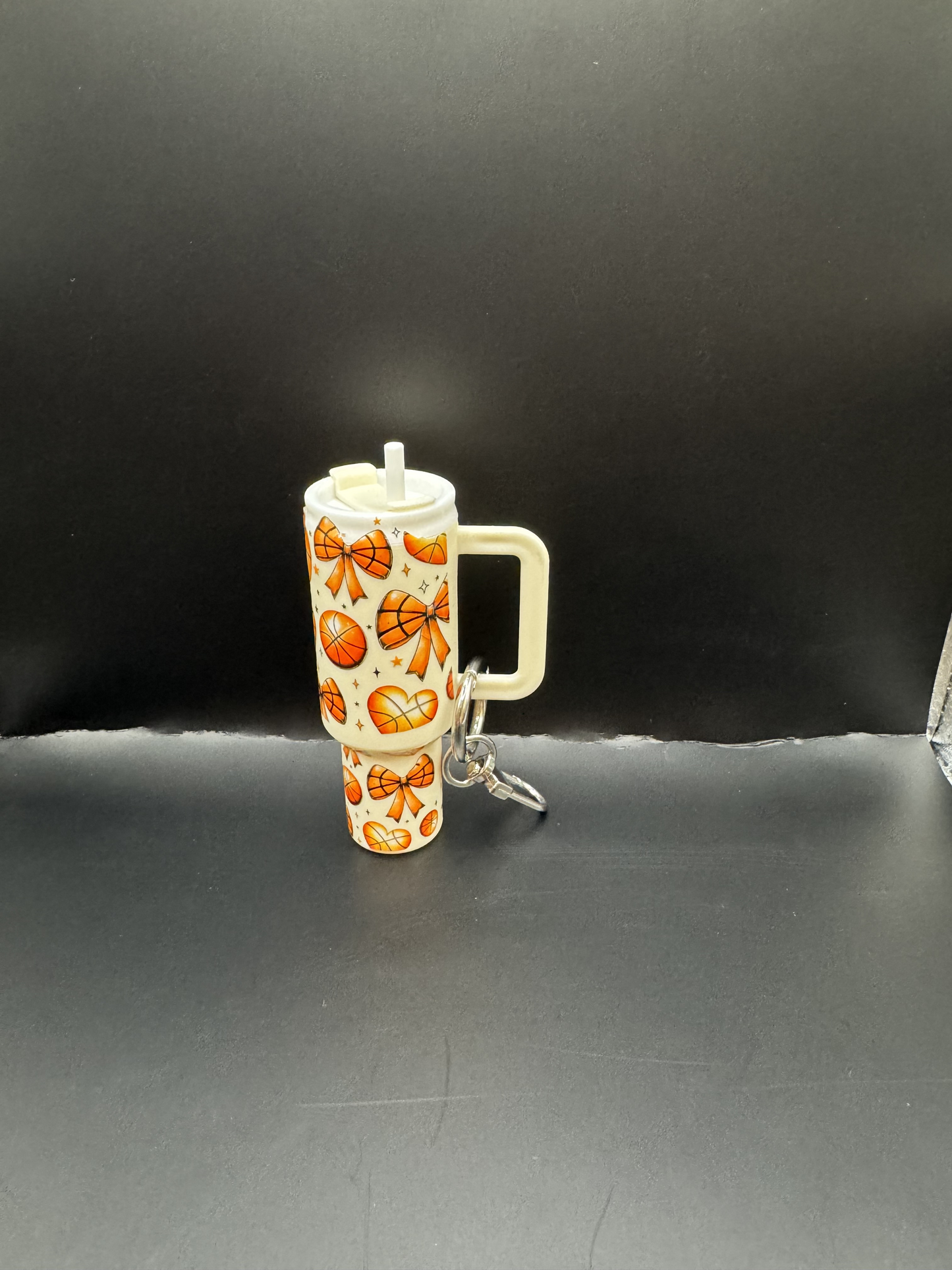Basketball Tumbler Keychain