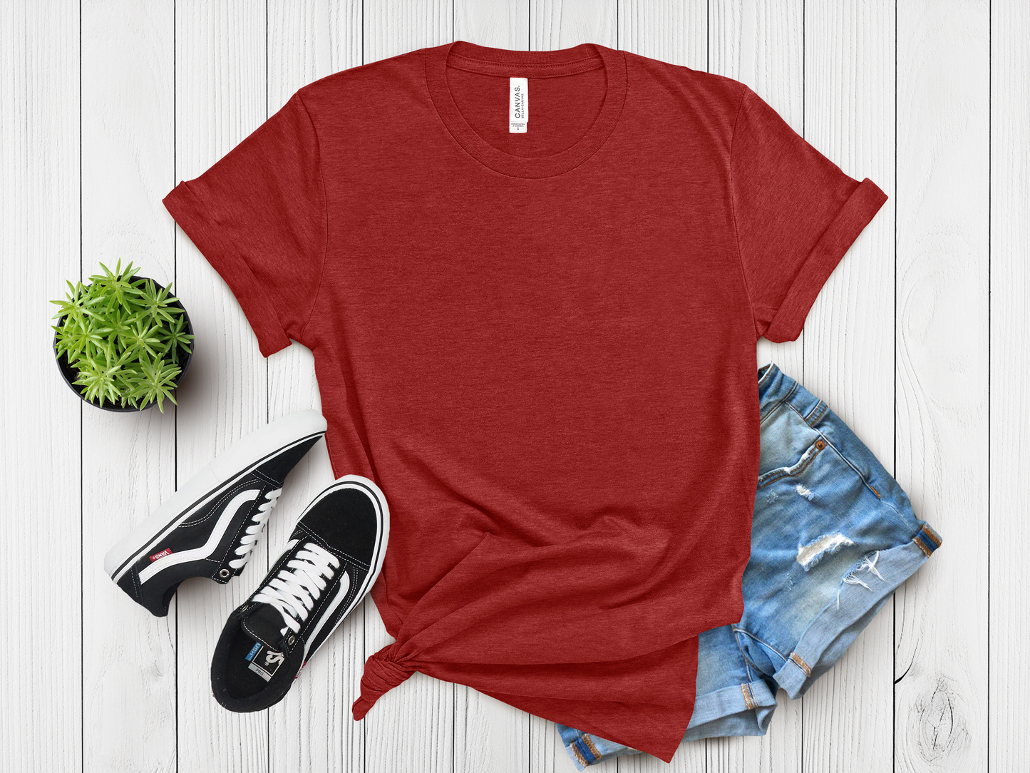 Bella Canvas Red