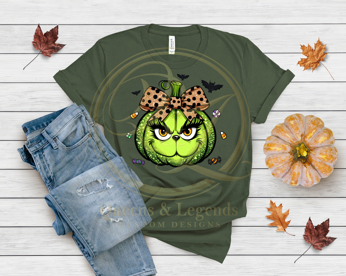 Grinch Pumpkin
