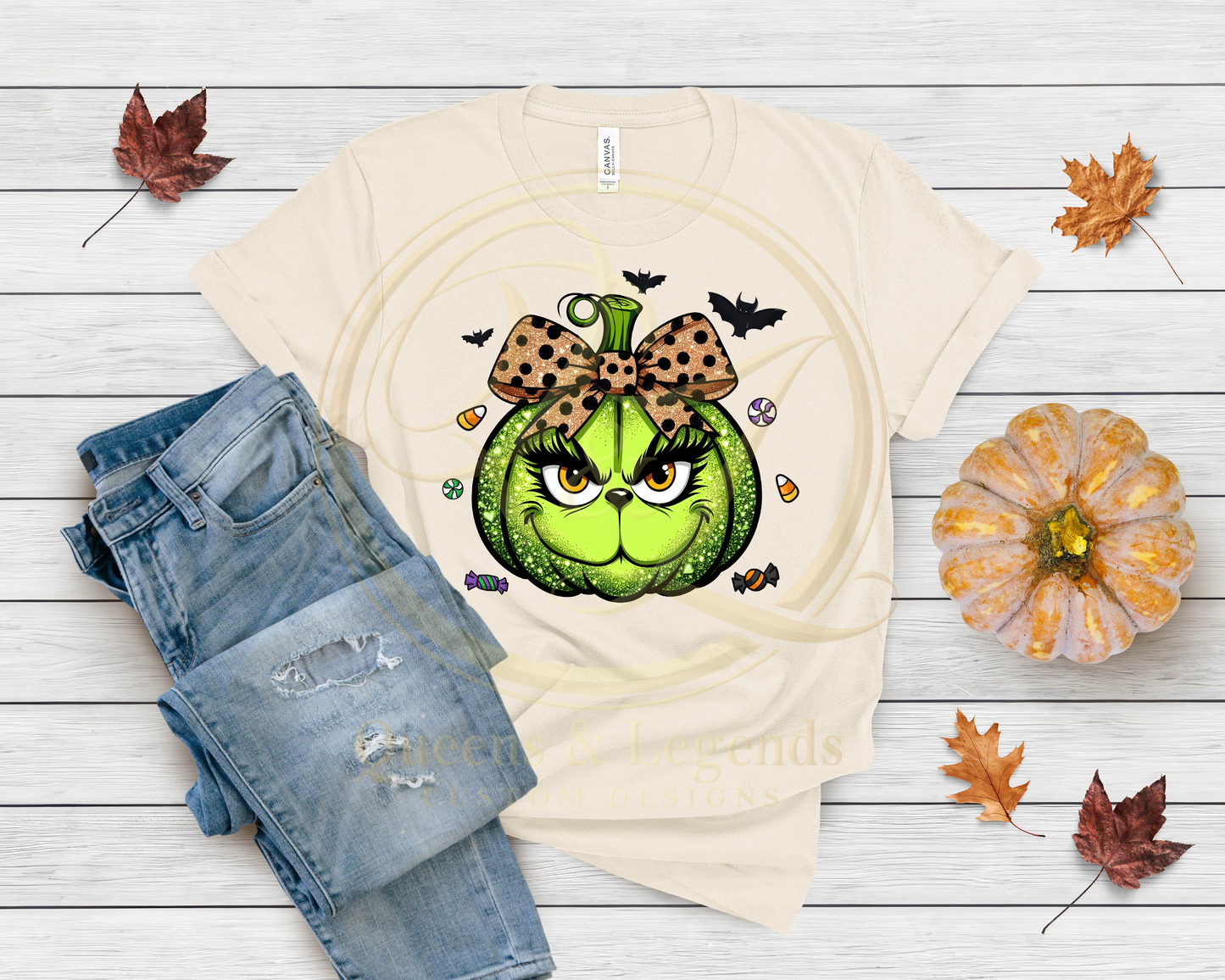 Grinch Pumpkin