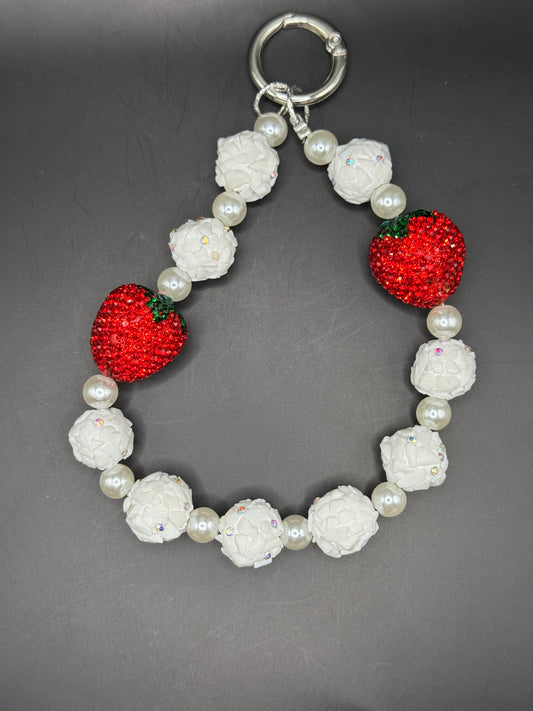 Strawberry Phone Charm