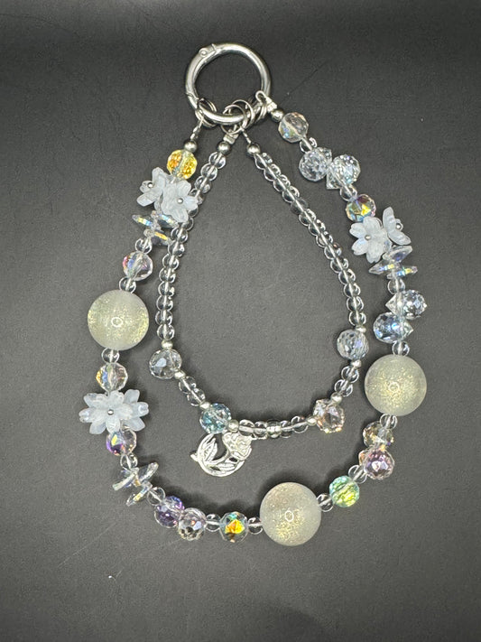 Cute Flower Phone Charm