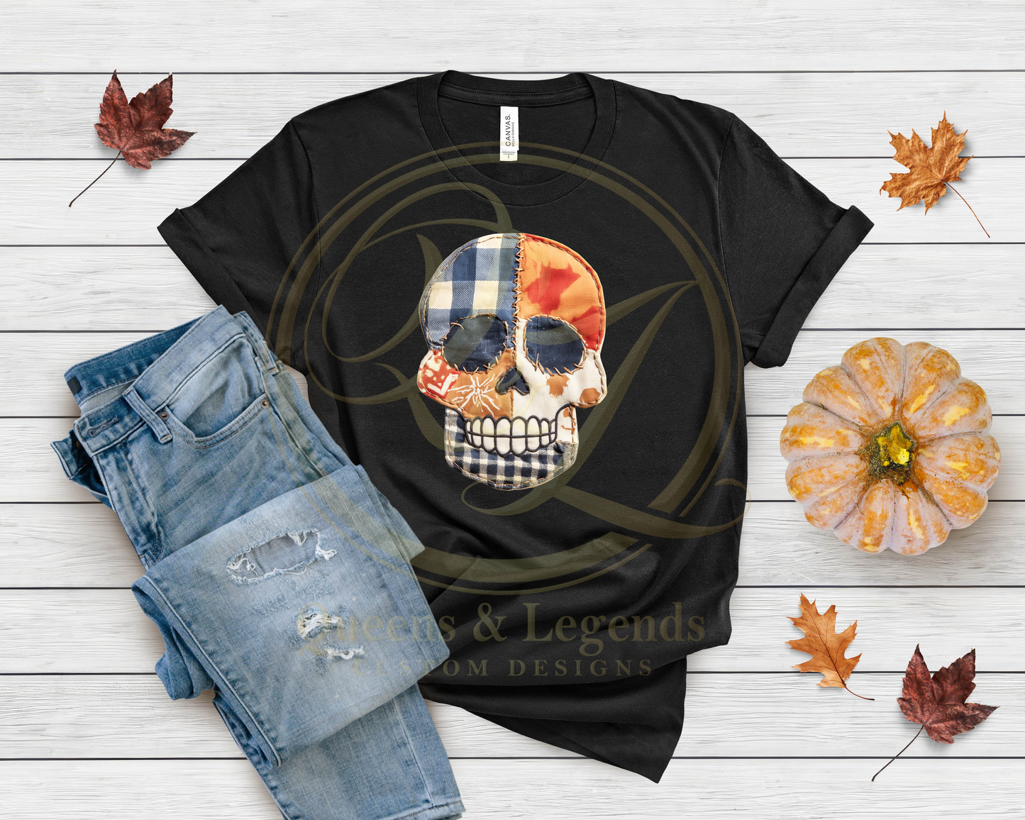 Patched Skull