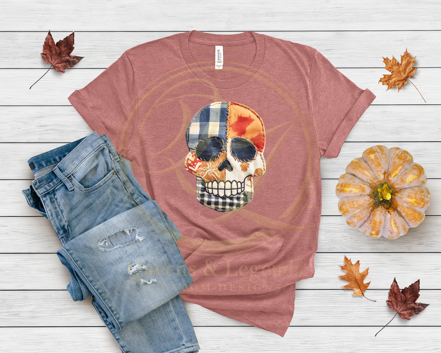 Patched Skull