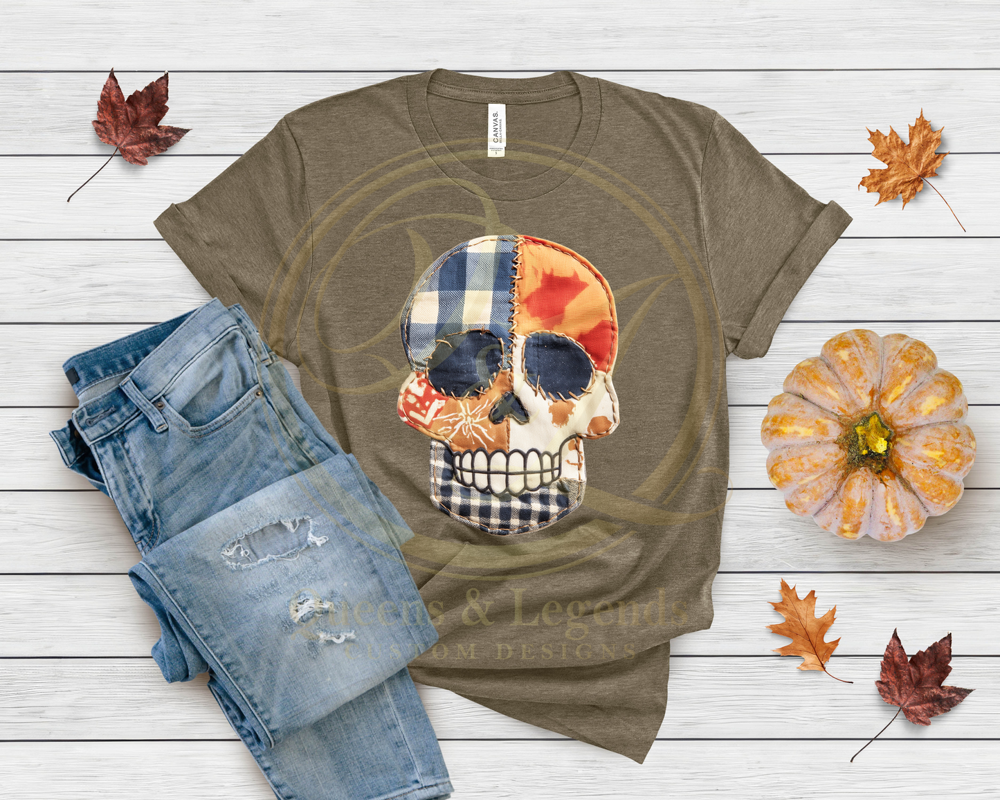 Patched Skull
