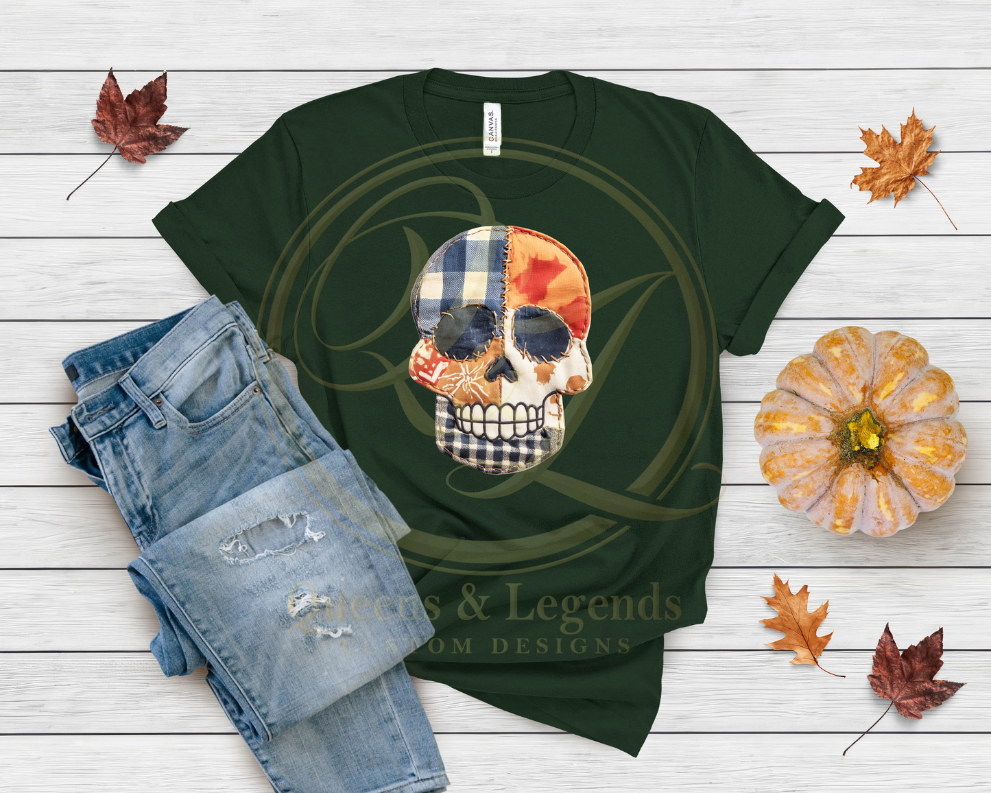 Patched Skull