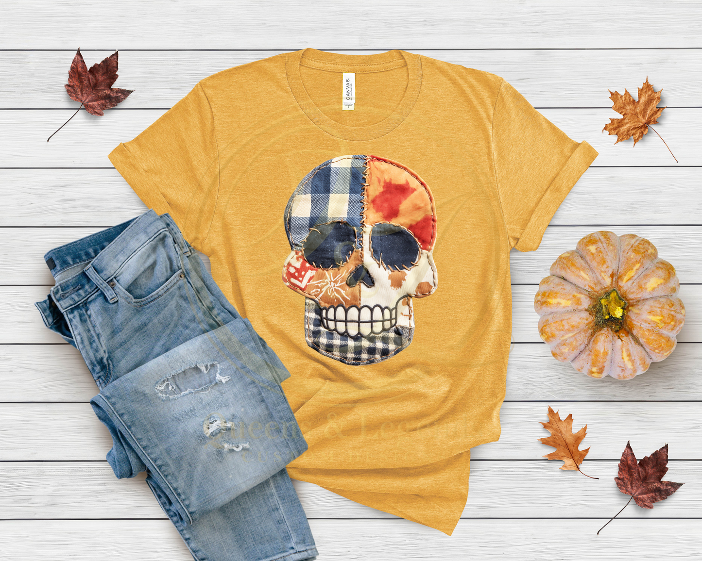 Patched Skull
