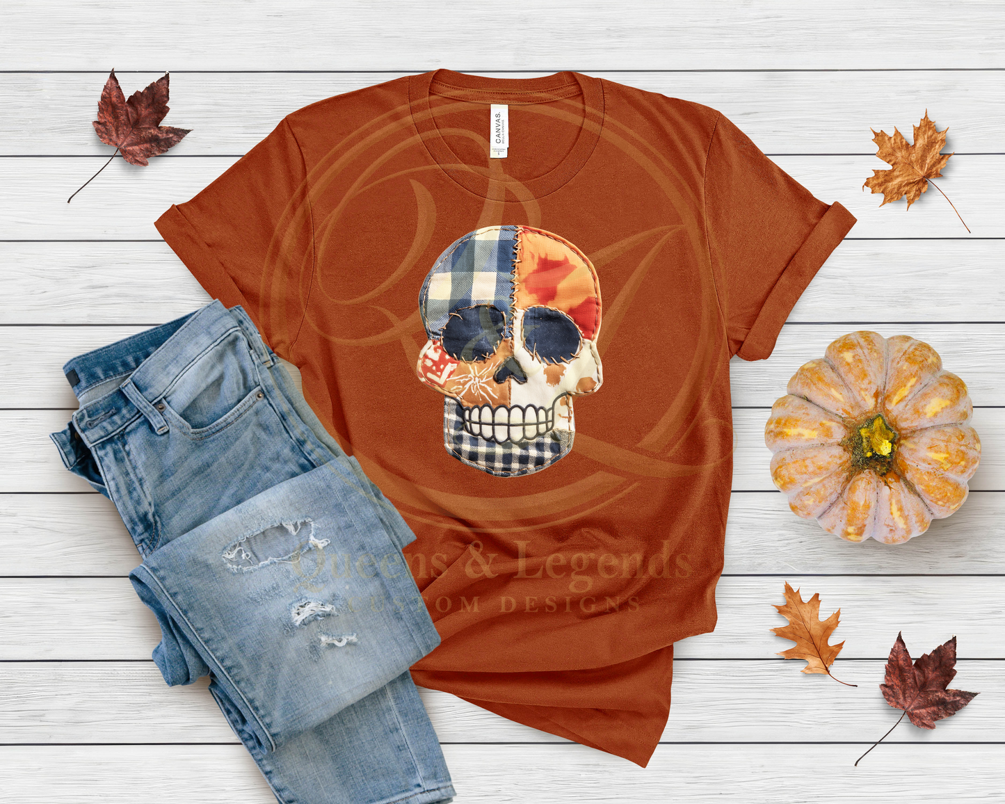Patched Skull