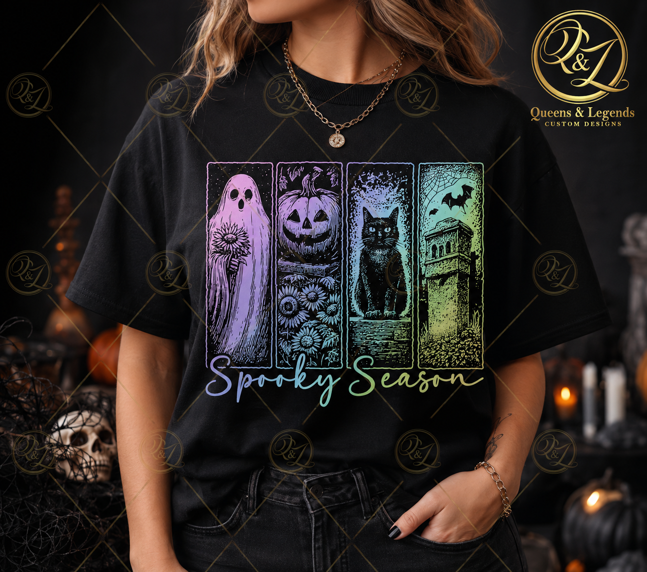 Spooky Season Neon T-Shirt