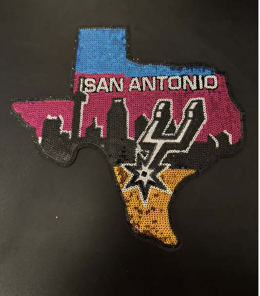 San Antonio Spurs Iron on Patch