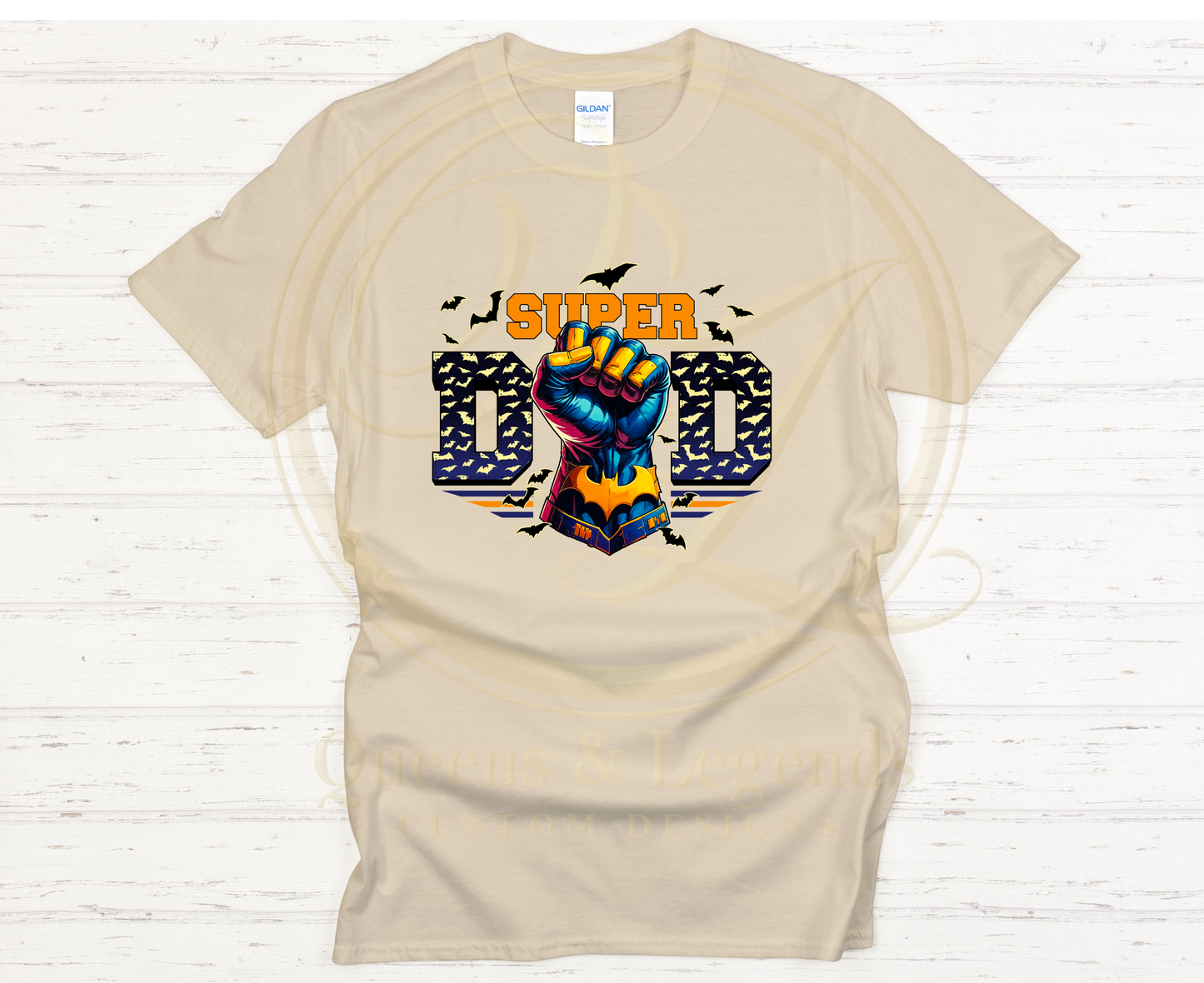 Super Dad Batman DTF Transfer