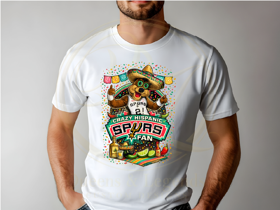 I'm That Crazy Hispanic Spurs Fan T-Shirt