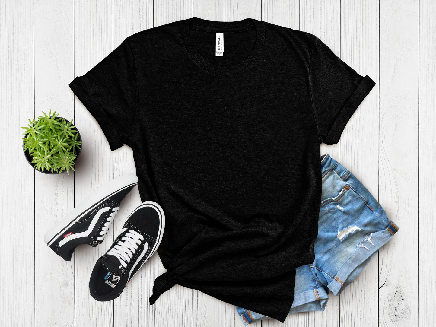 Bella Canvas Black T-Shirt