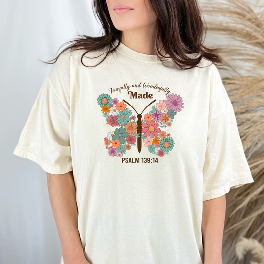 Fearfully and Wonderfully Made DTF Transfer