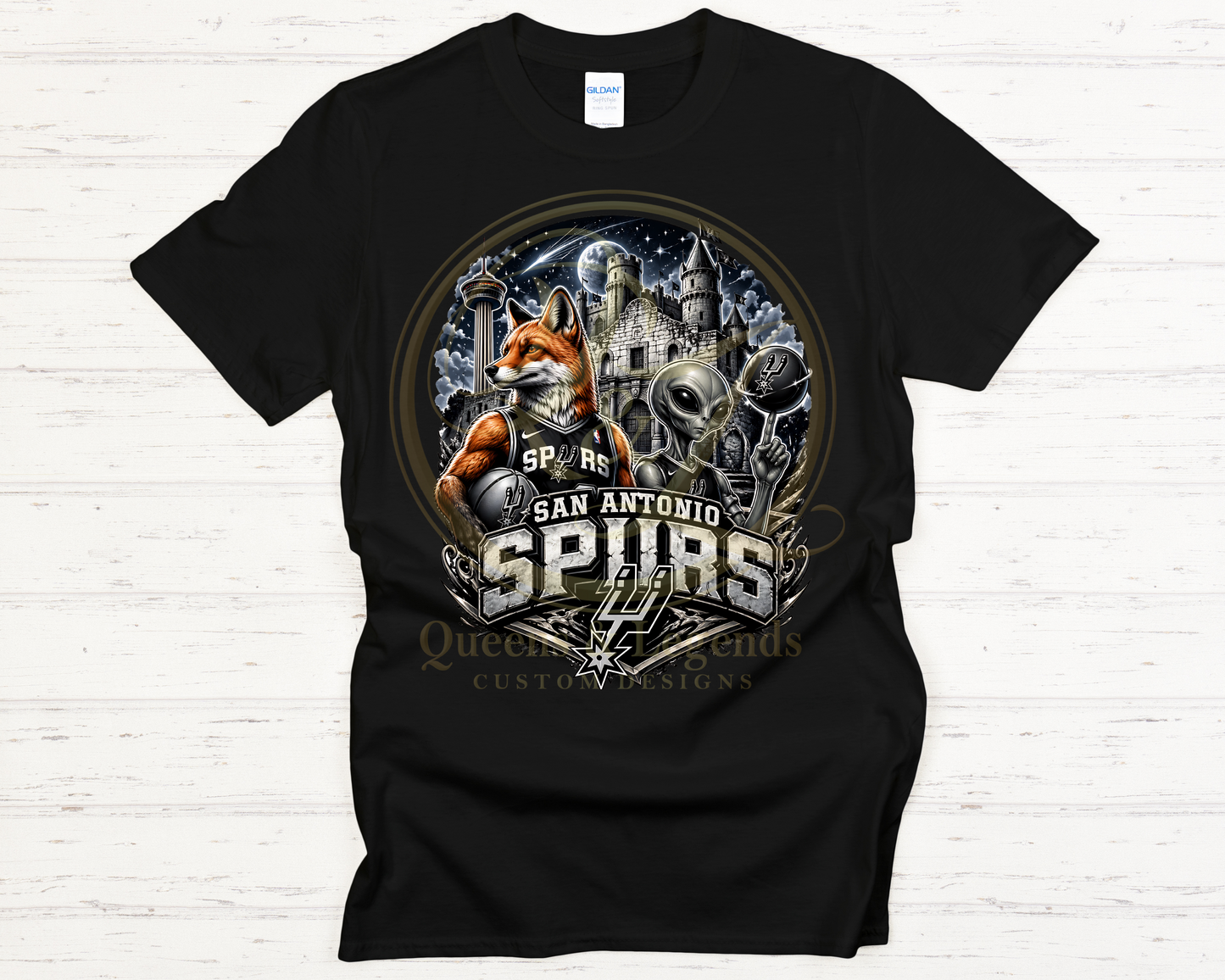 Wemby, Fox, Castle T-Shirt