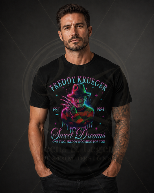Freddy Krueger Neon T-Shirt
