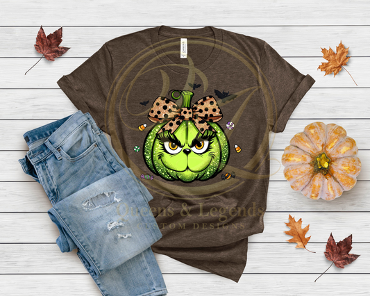 Grinch Pumpkin