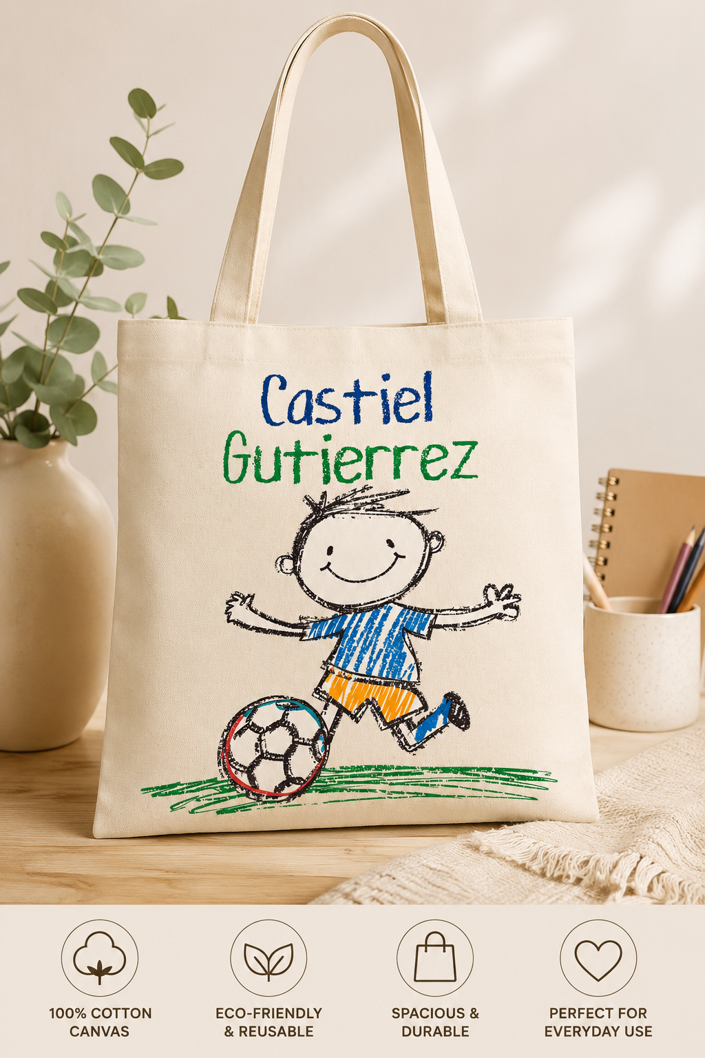 Personalized Tote with the Design of your choice
