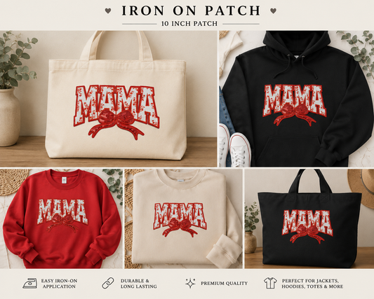 Red Mama Iron Patch