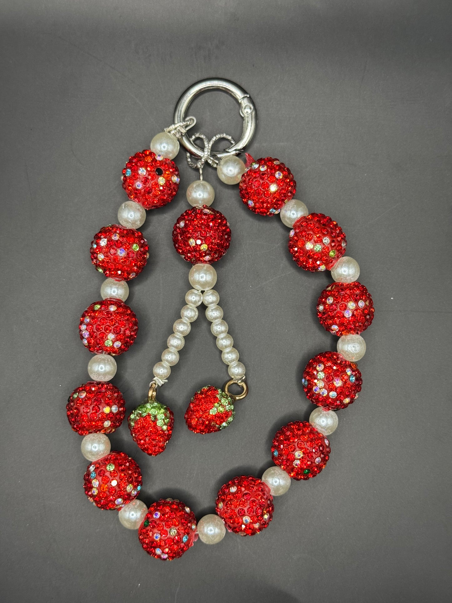 Strawberry Phone Charm