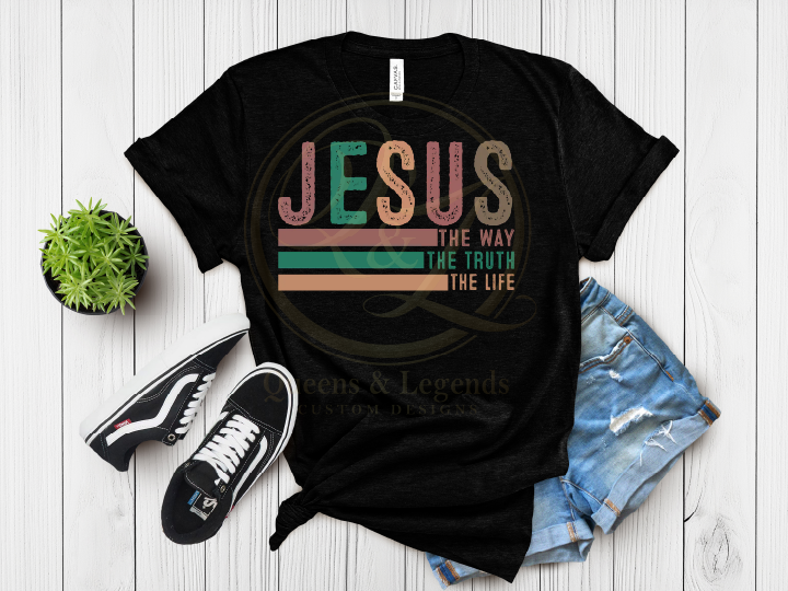 Jesus the Truth DTF Transfer