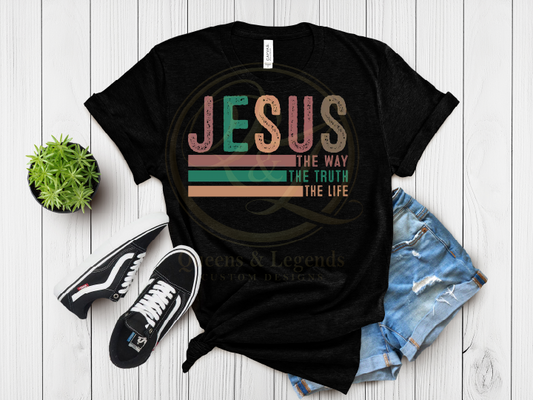 Jesus the Truth DTF Transfer