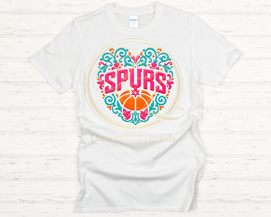 Spurs Heart T-Shirt