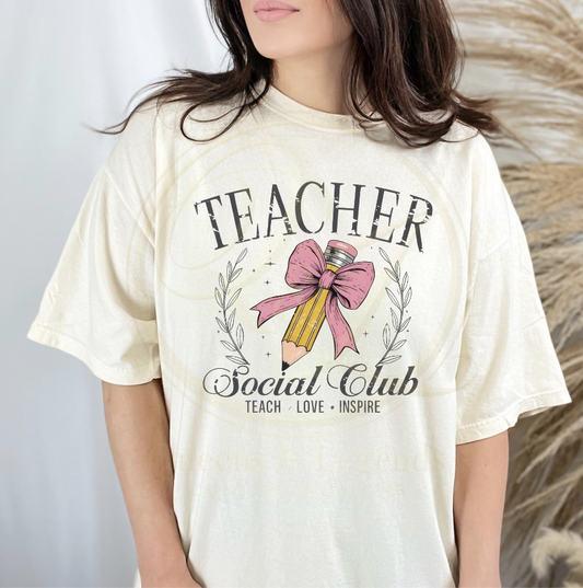 Teacher Social Club T-Shirt