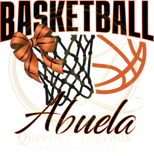 Basketball Abuela DTF Transfer
