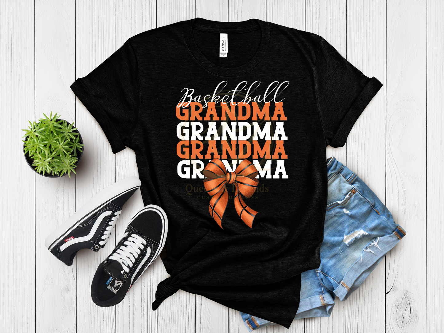 Basketball Grandma Bow DTF Transfer