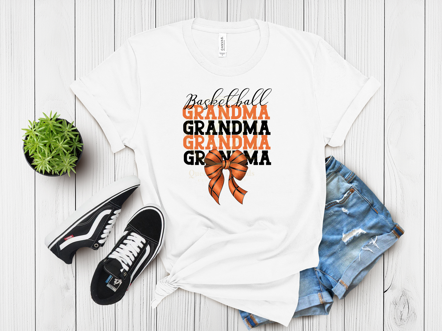 Basketball Grandma Bow DTF Transfer