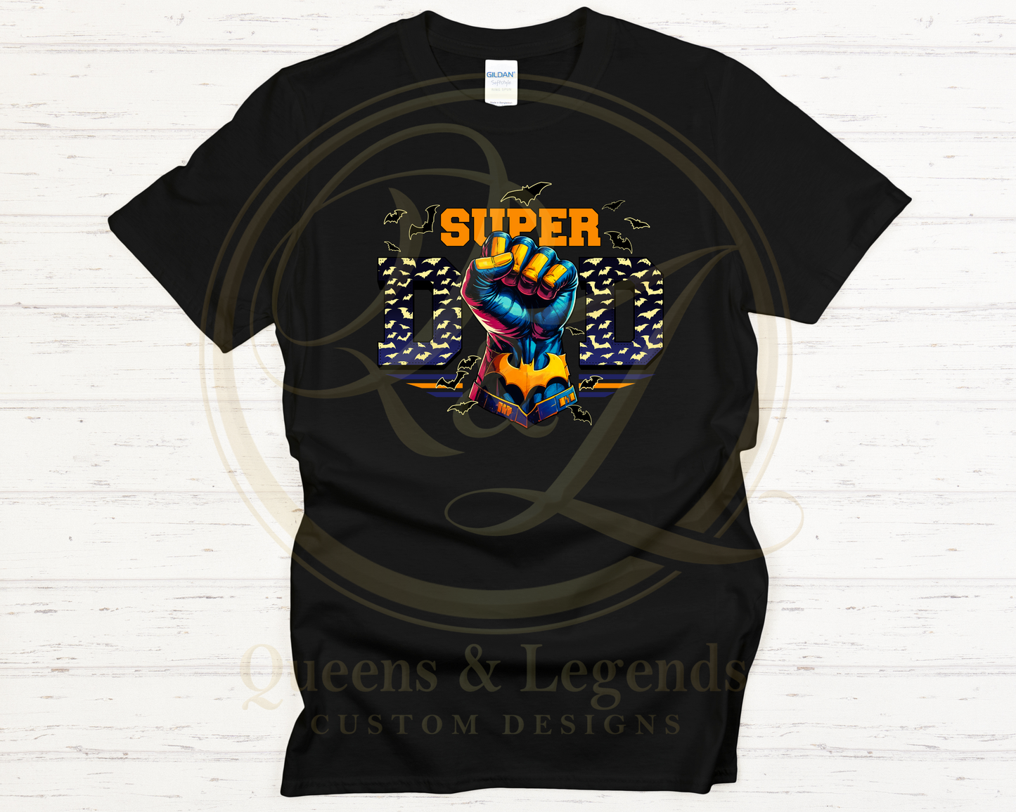 Super Dad Batman DTF Transfer