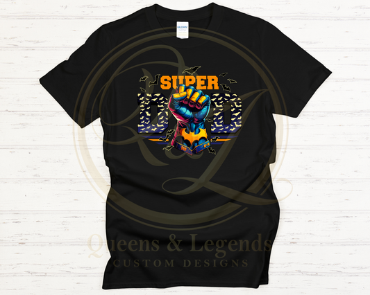 Super Dad Batman DTF Transfer