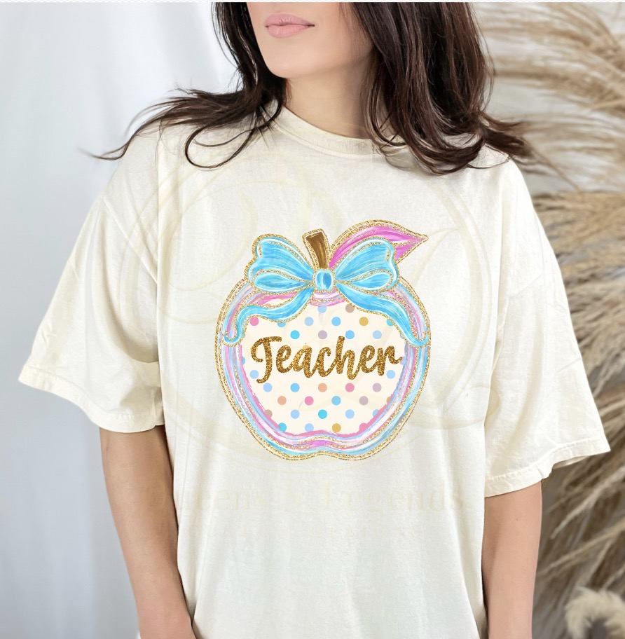 Teacher Apple T-Shirt