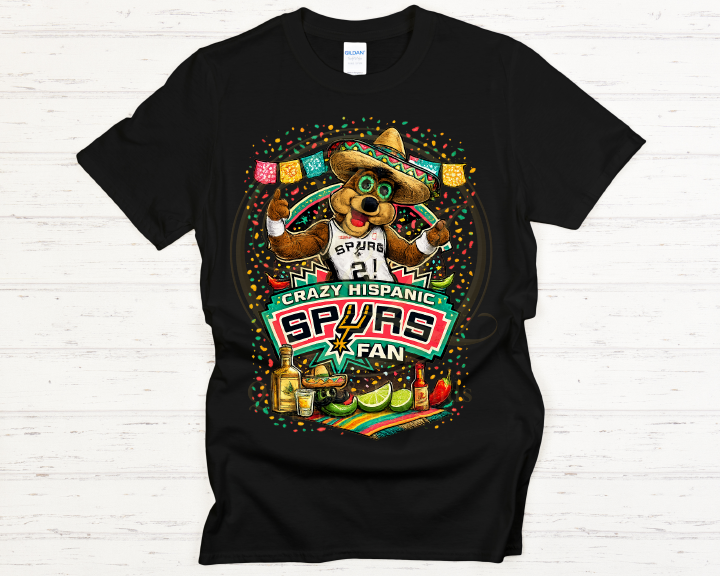 I'm That Crazy Hispanic Spurs Fan T-Shirt