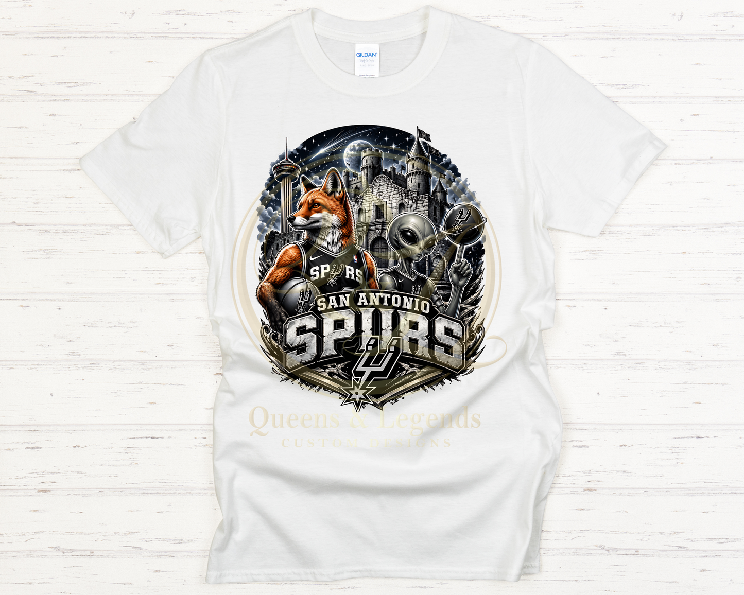 Wemby, Fox, Castle T-Shirt