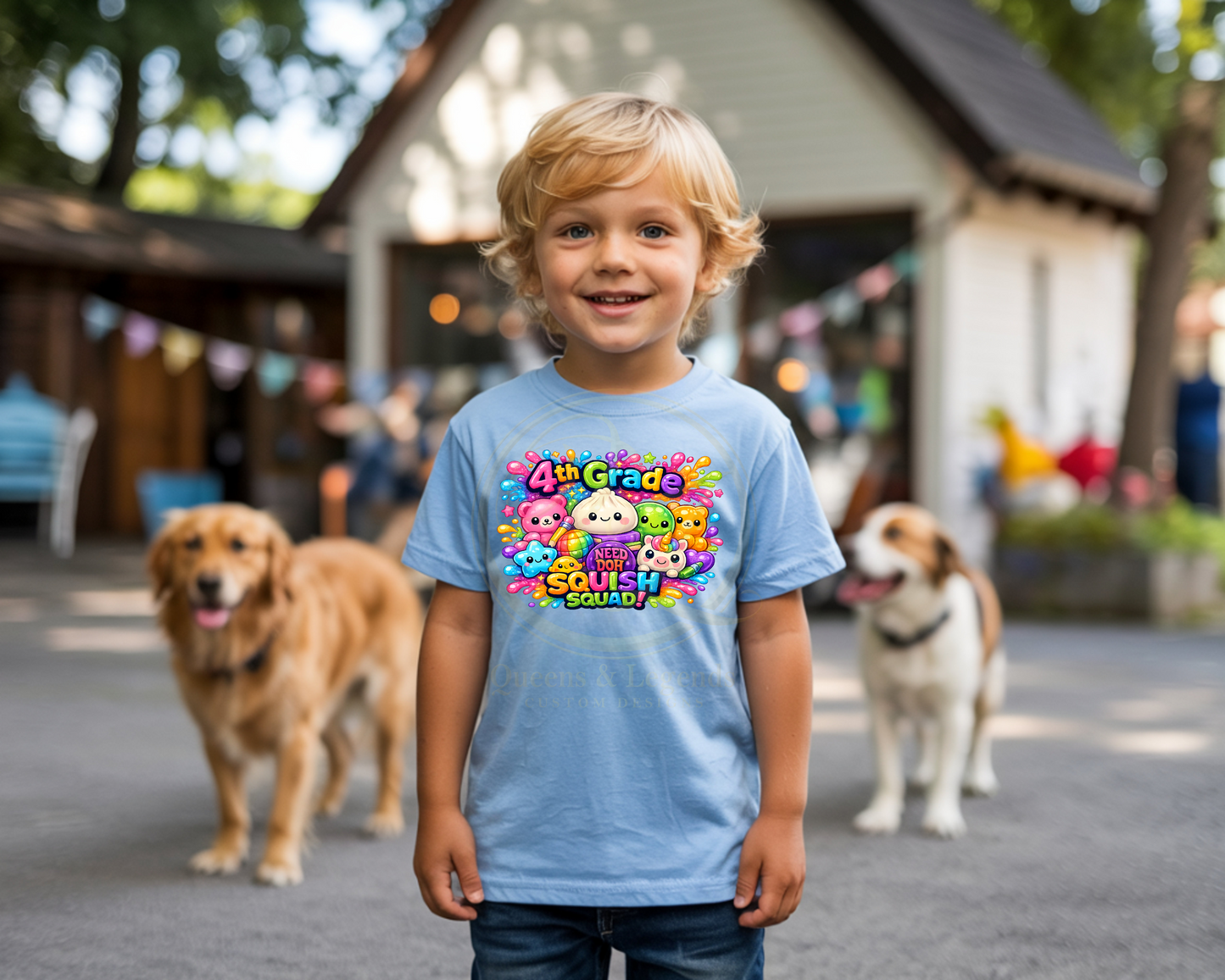 Grade level Squish Squad T-Shirts