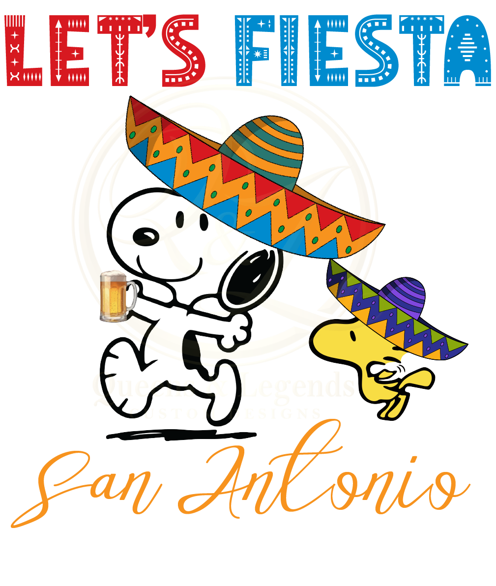 Snoopy Let's Fiesta San Antonio